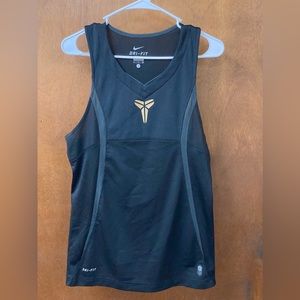 Nike Tank Top Men's Small Black KOBE BRYANT Mamba
